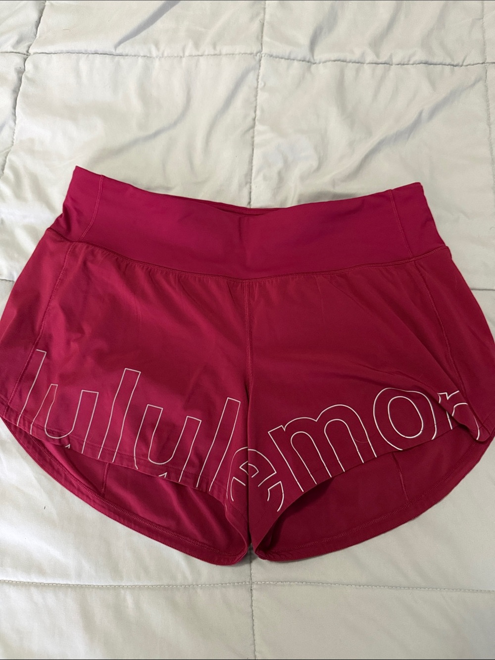 lululemon athletica Magenta Speed Up Shorts
